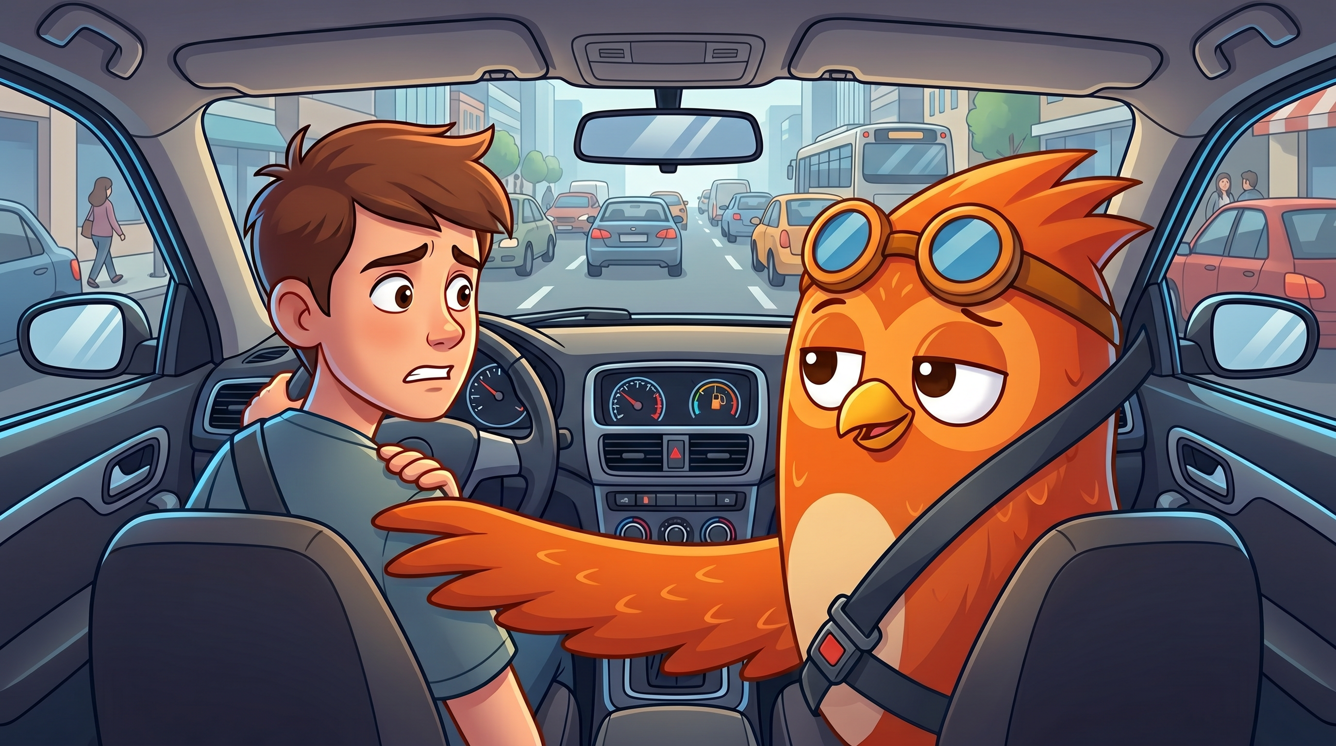 How to Be a Calm Passenger When Your Teen Is Learning to Drive