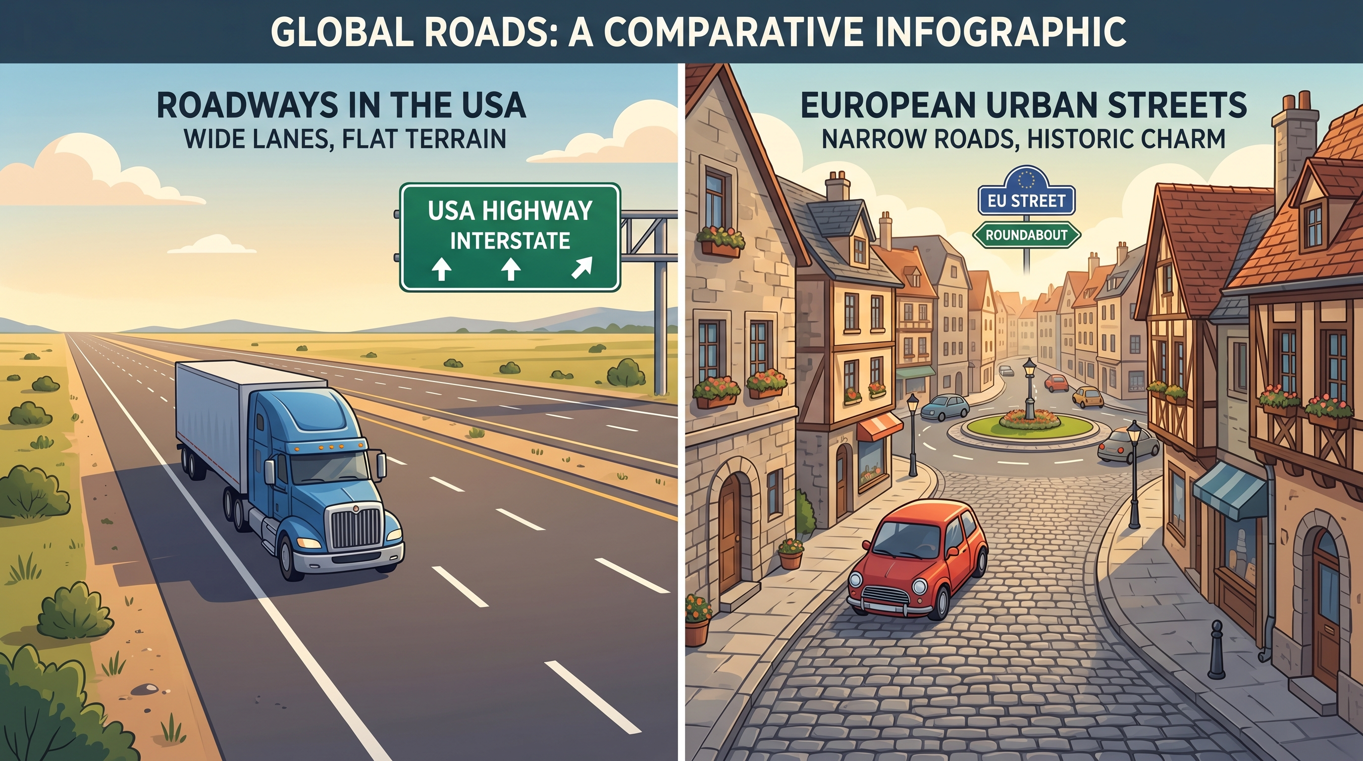US vs Europe Driving: Key Differences for New Residents
