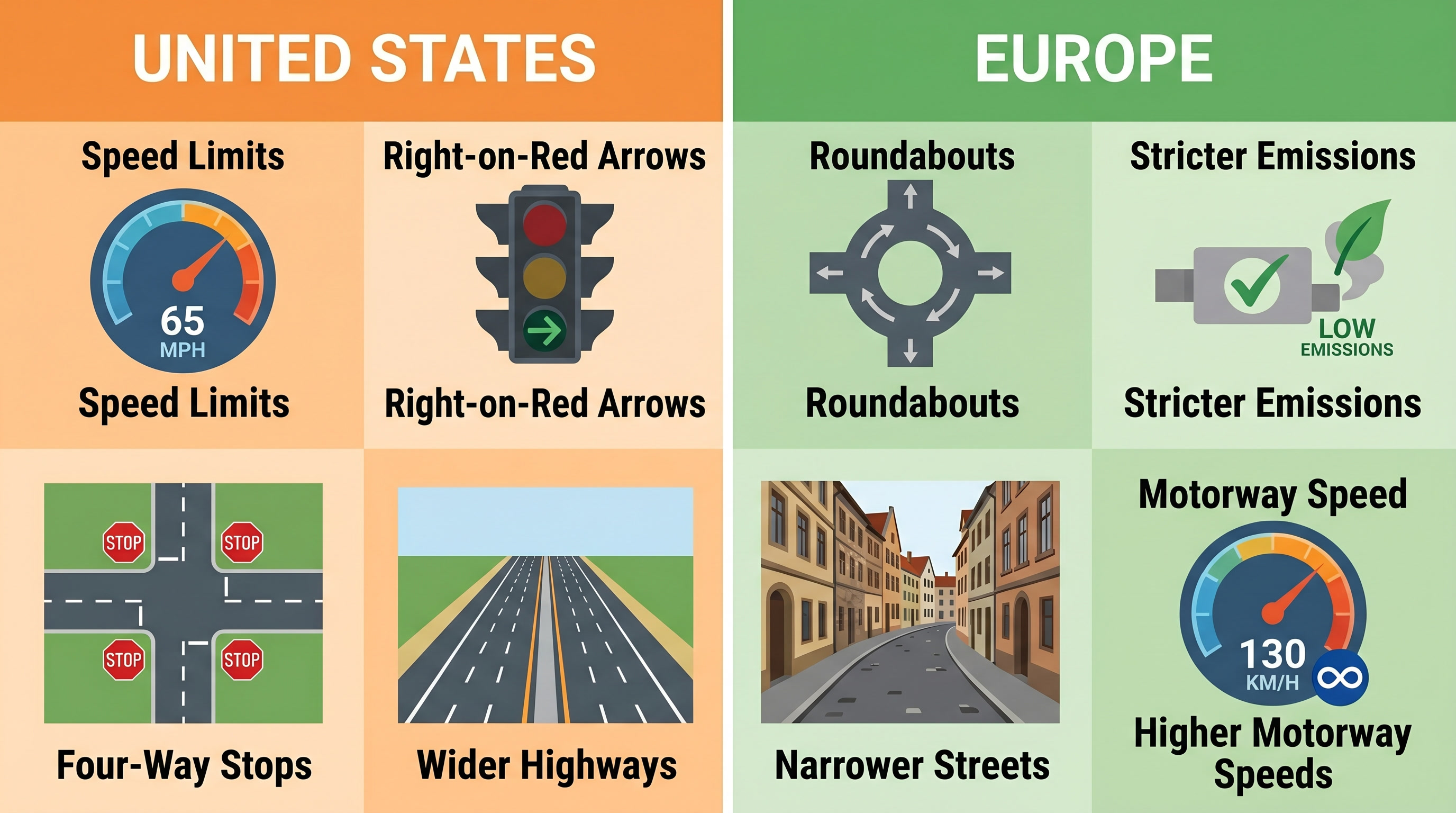 US vs India Driving: Rules That Will Surprise You