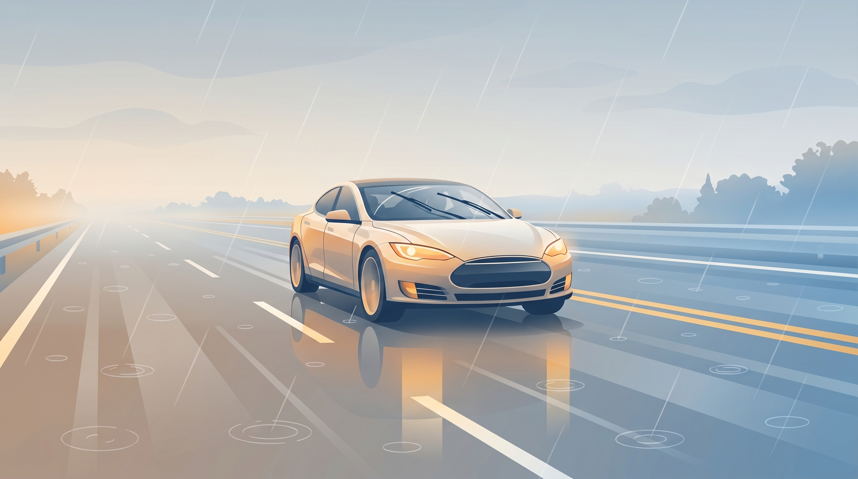 How to Drive in Rain: Safe Wet Road Techniques for Beginners