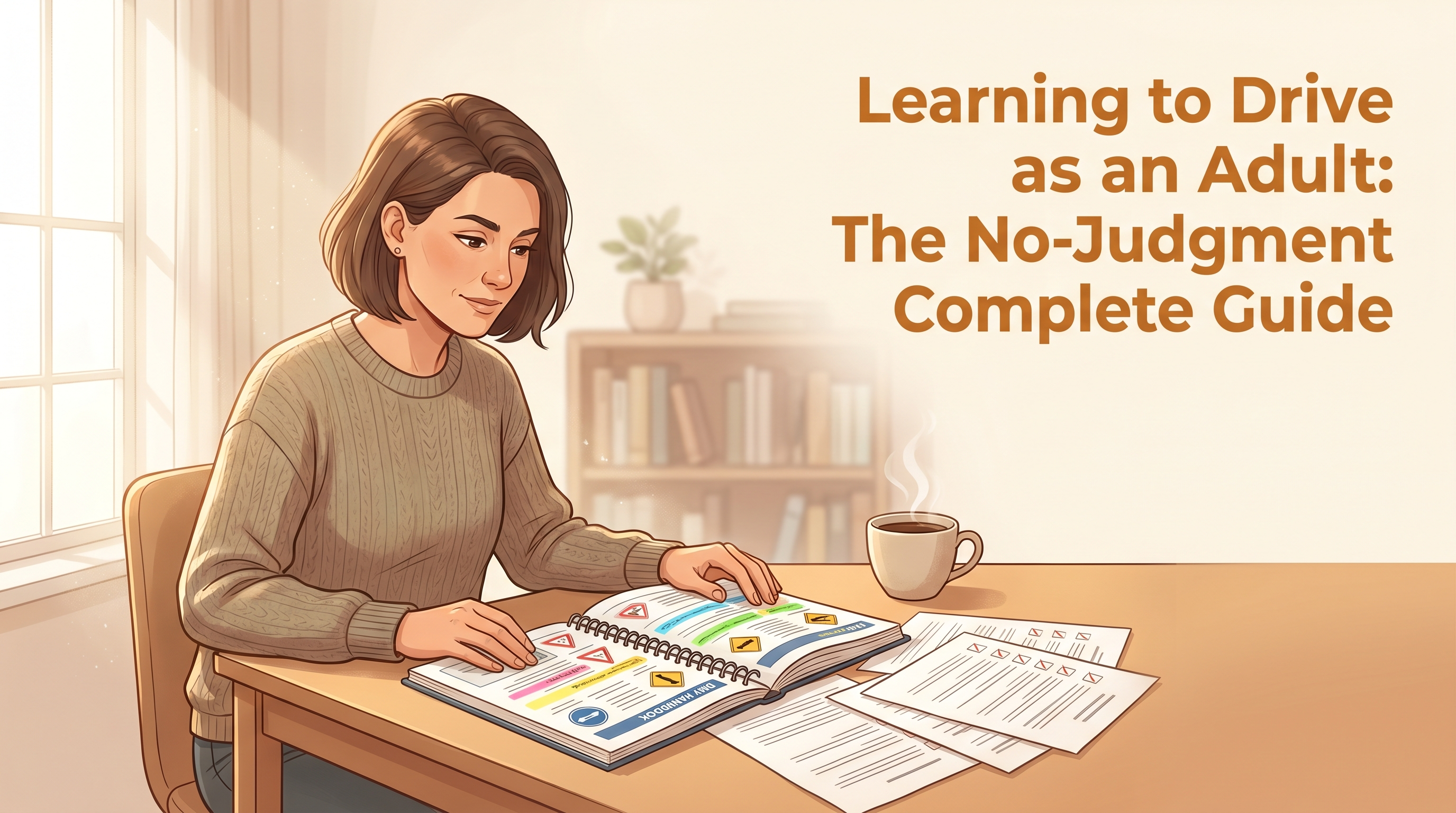Learning to Drive as an Adult: The No-Judgment Complete Guide